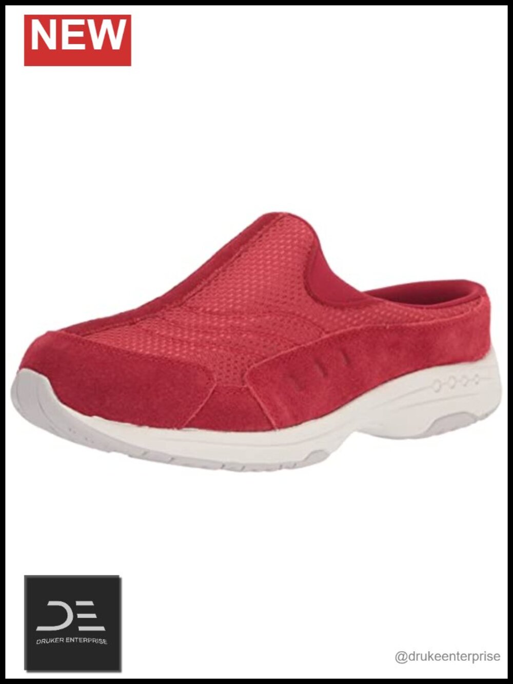 Women's Easy Spirit Traveltime90 Mule, Orthotic-Friendly, Arch Support,